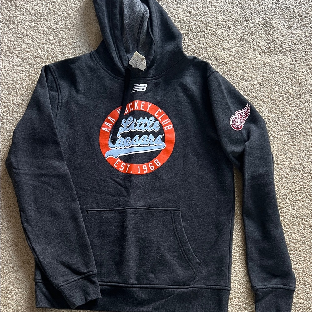Little Carsars Sweatshirt w Hoodie, New Balance